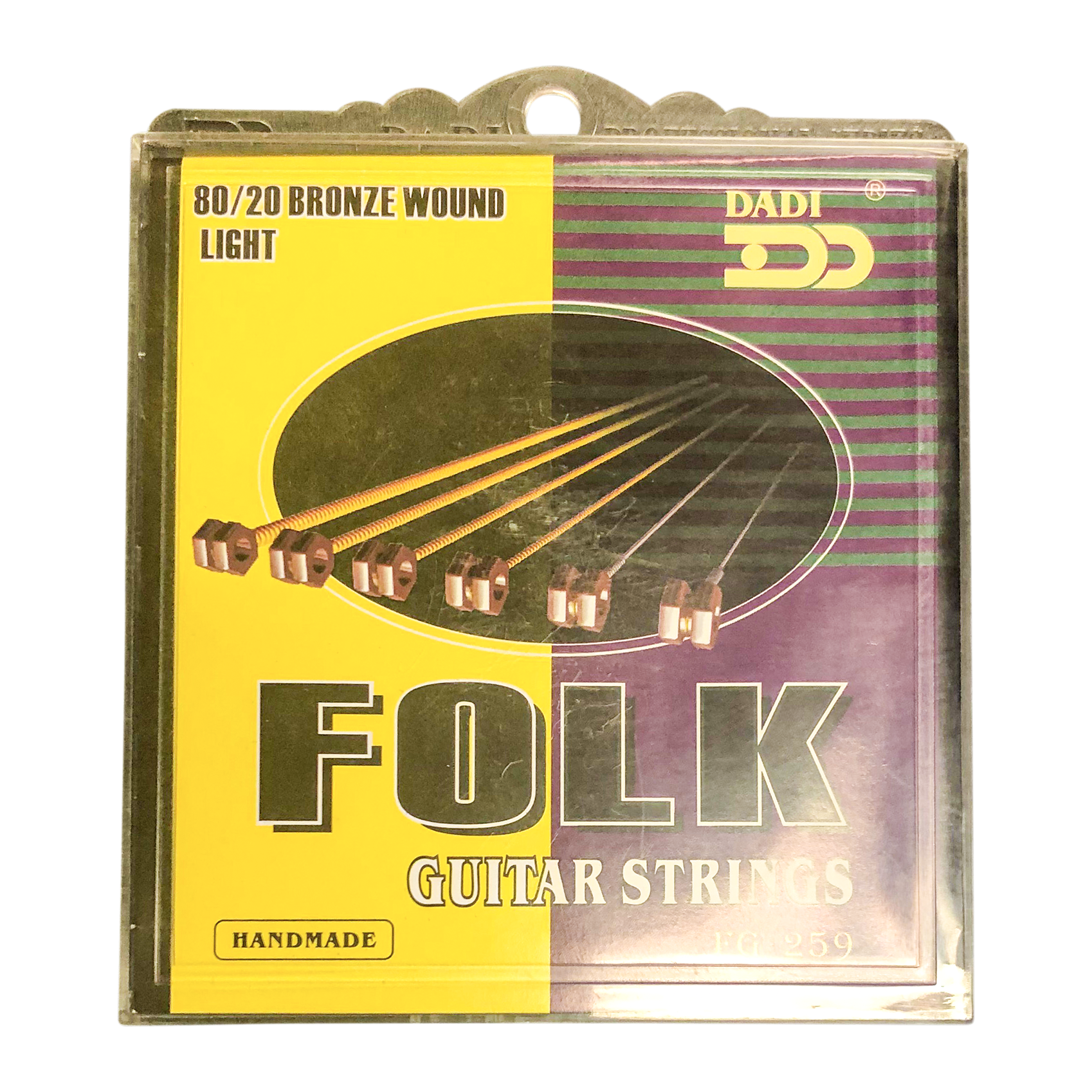 Dadi FG259 Corde pour guitare Folk 80/20 Bronze wound light à prix pas cher