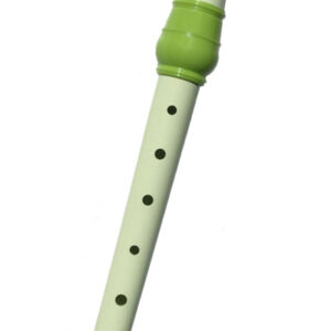 Heriz Music Two-Tone Green Recorder With Case