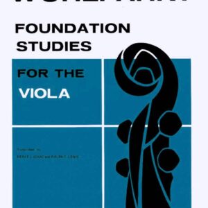 Wohlfahrt Foundation Studies for the Viola