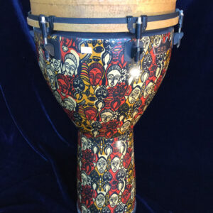 Djembe Drum - Kente Style