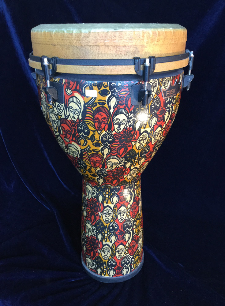 Djembe Drum – สไตล์ Kente – ดนตรี HerizDjembe Drum – สไตล์ Kente – ดนตรี Heriz  