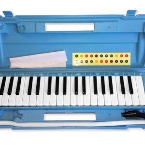 Blue Melodica by DaBell with Rugged Carrying Case