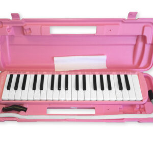 Pink Melodica by DaBell with Rugged Carrying Case