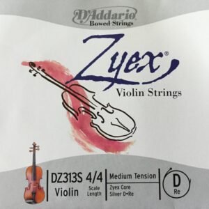 D’Addario Zyex Violin Strings E D