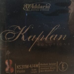 D’ADDARIO KAPLAN VIOLIN E Medium String